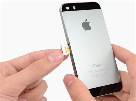 iPhone 5s SIM Card Replacement .